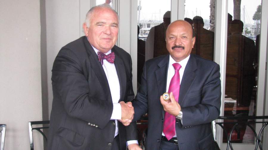 Joe Czyzyk Hosts Mayor of Kabul, Afghanistan